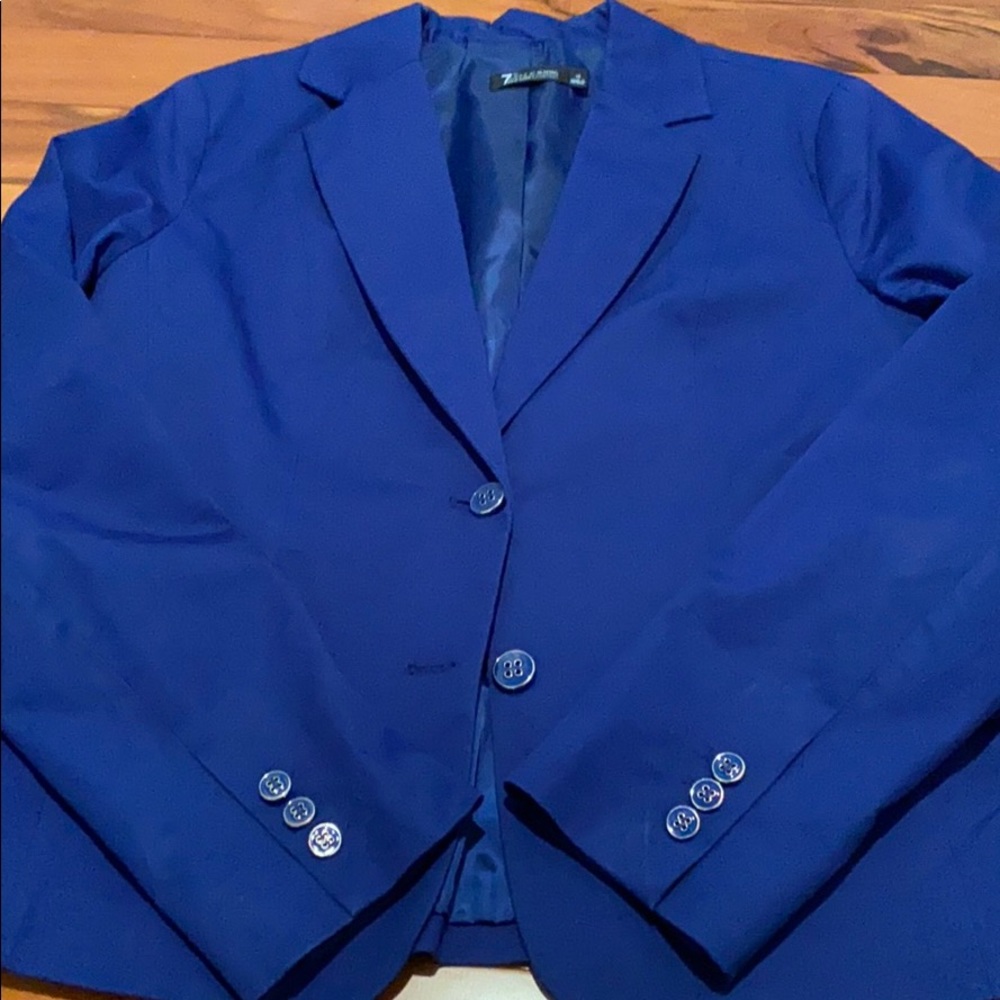 New York and company blue blazer